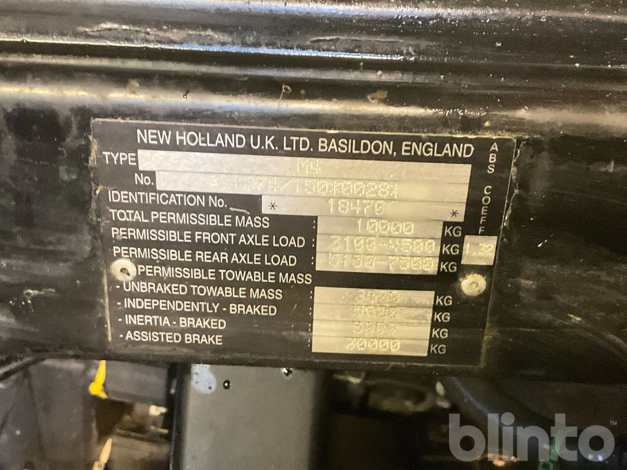 Трактор NEW HOLLAND TM150 4WD: фото 26