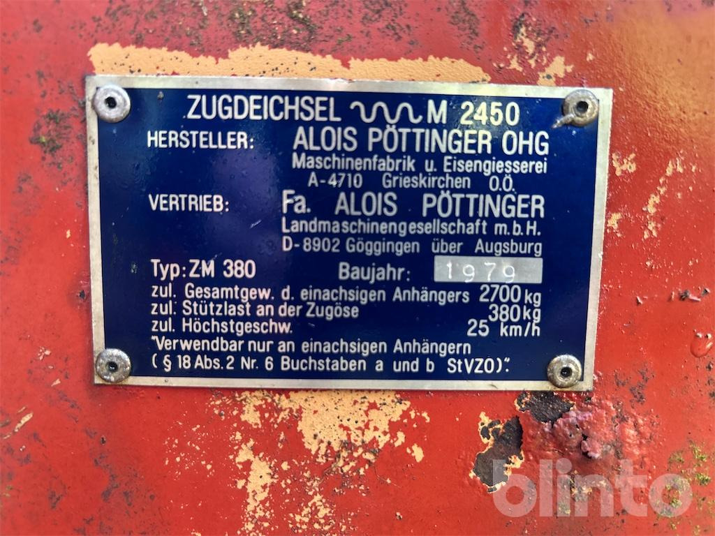 Pöttinger HIT 1 LW 12 (1979) - Самозагружающийся прицеп: фото 5 Pöttinger HIT 1 LW 12 (1979) - Самозагружающийся прицеп: фото 5
