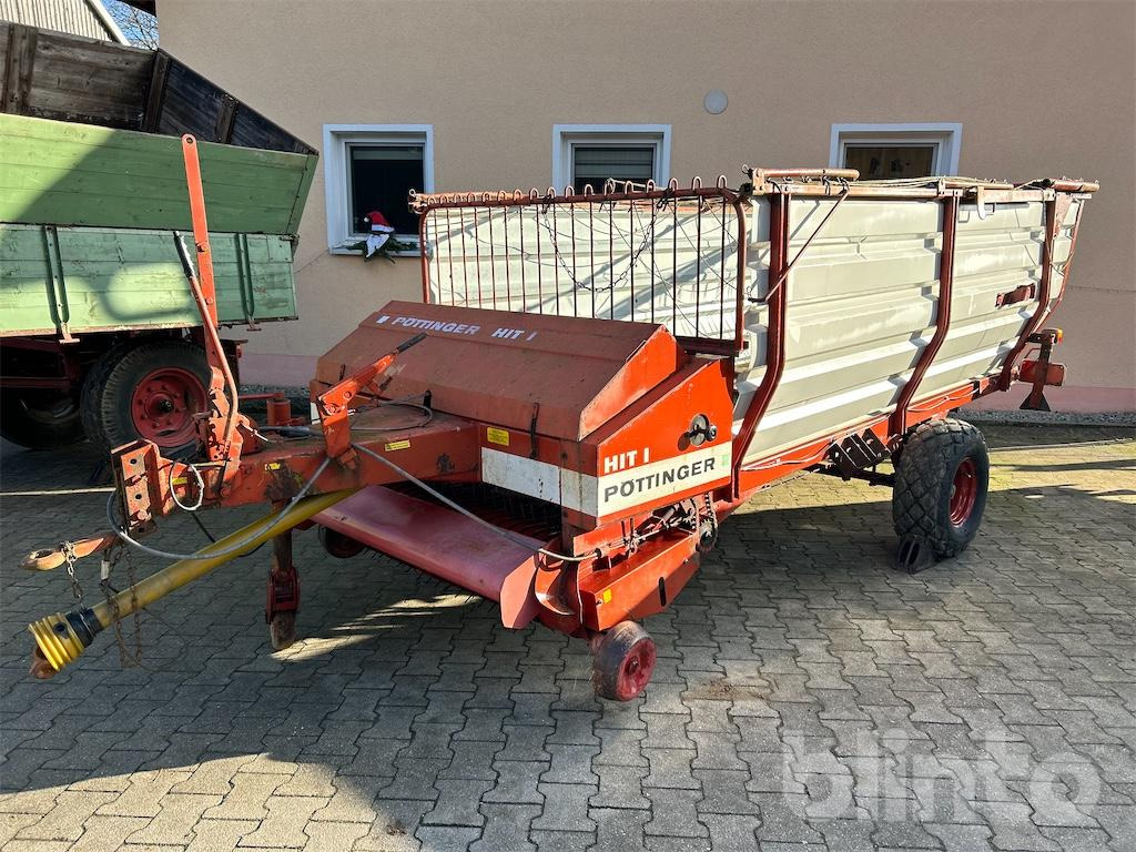 Pöttinger HIT 1 LW 12 (1979) - Самозагружающийся прицеп: фото 1 Pöttinger HIT 1 LW 12 (1979) - Самозагружающийся прицеп: фото 1