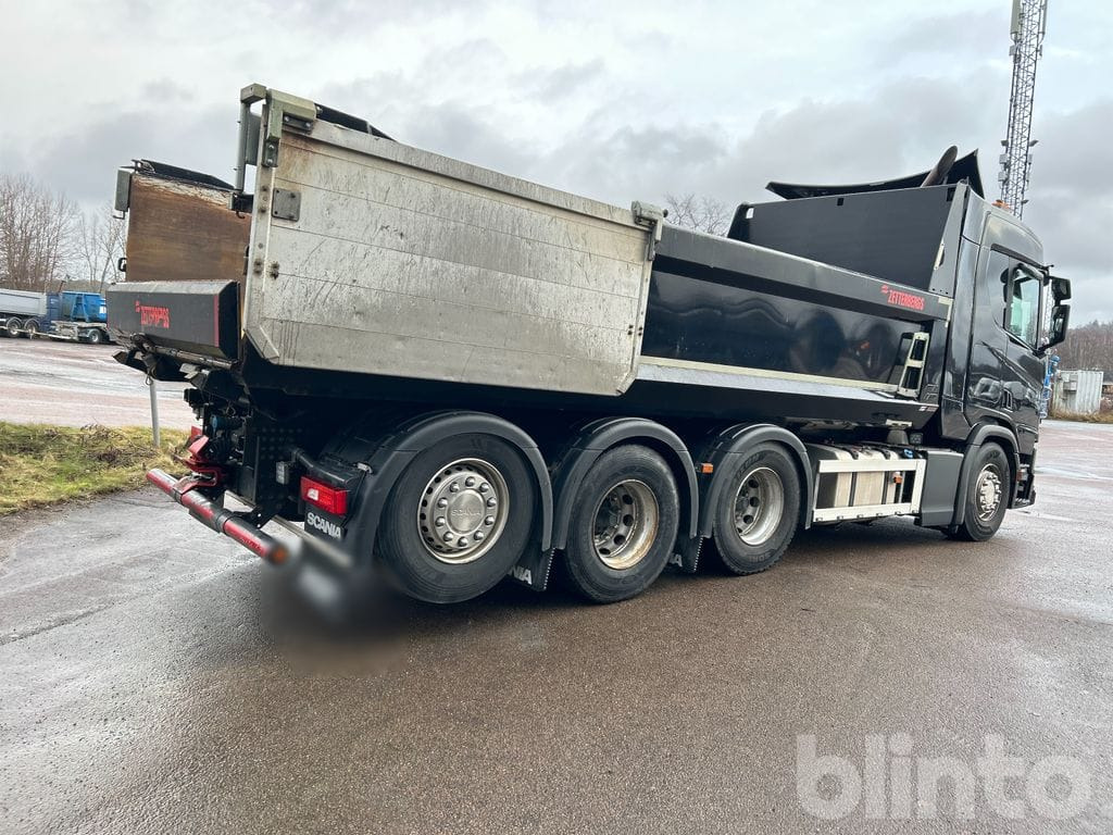 Scania R500 8x4 med Zetterbergs flak - Самосвал: фото 3 Scania R500 8x4 med Zetterbergs flak - Самосвал: фото 3