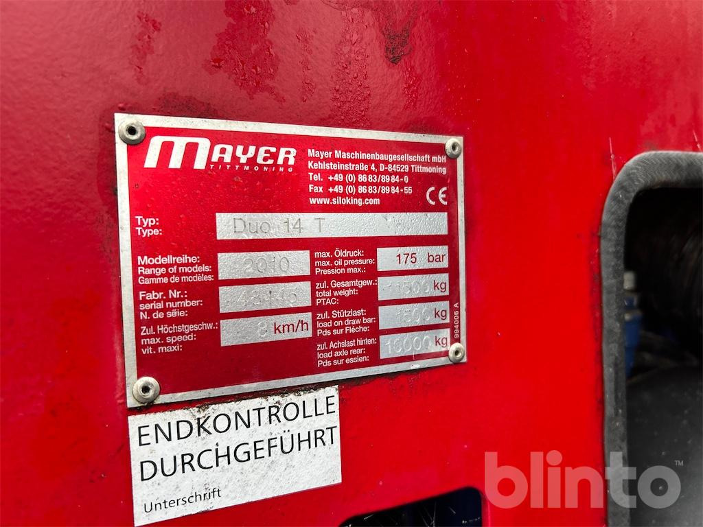 Siloking Duo 14 T (2010) - Кормораздатчик: фото 5 Siloking Duo 14 T (2010) - Кормораздатчик: фото 5