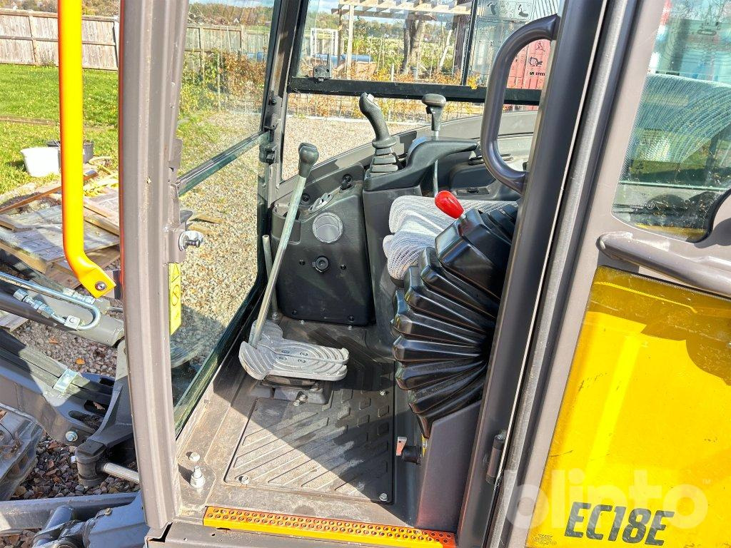 Мини-экскаватор Volvo EC18 E: фото 11