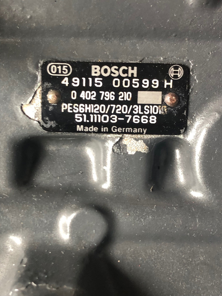 POMPA INIEZIONE RIF. BOSCH 0402796210 / RIF. MAN 51111037618 - Топливный насос: фото 4 POMPA INIEZIONE RIF. BOSCH 0402796210 / RIF. MAN 51111037618 - Топливный насос: фото 4