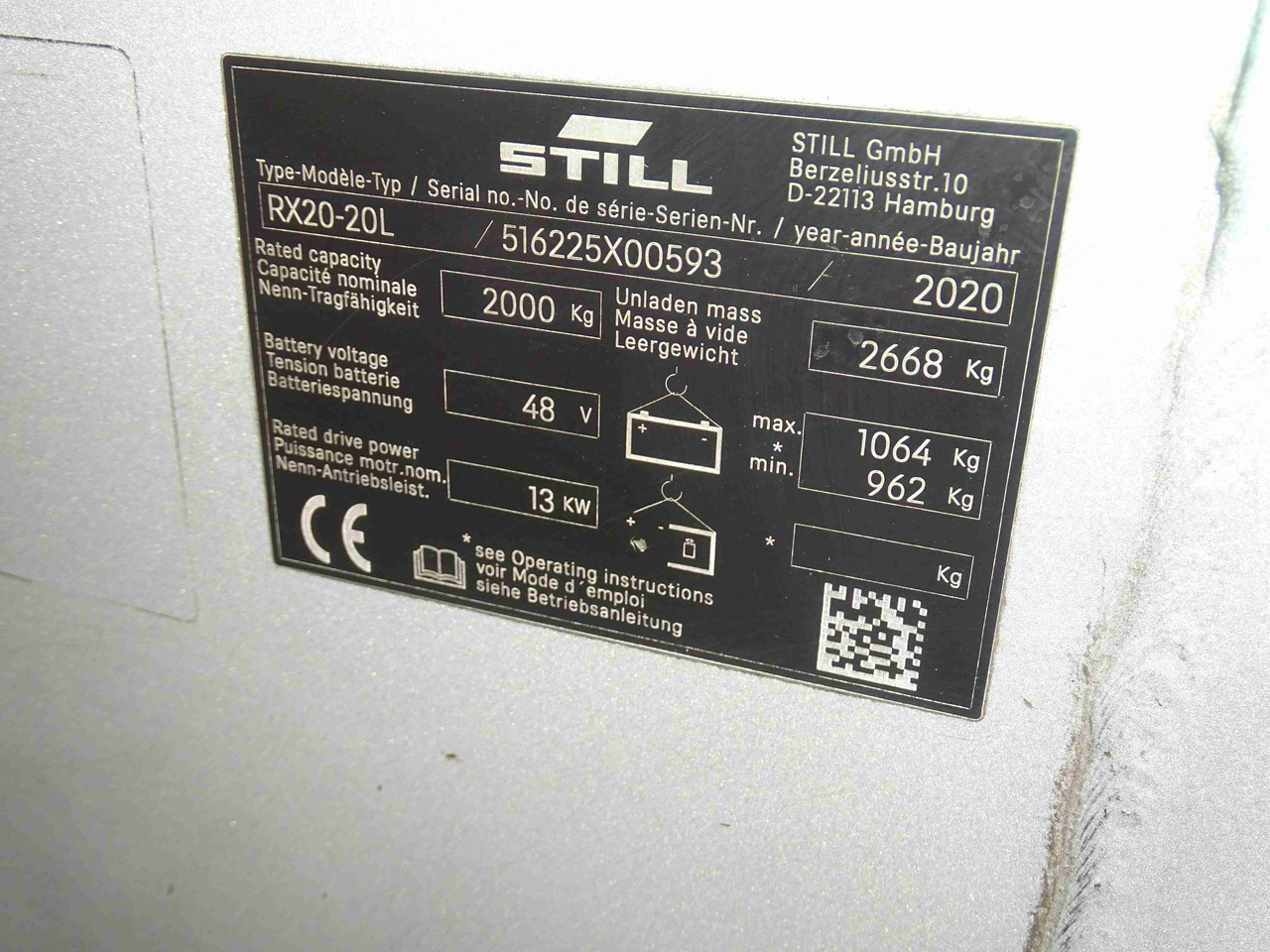 STILL RX20-20L - Электропогрузчик: фото 5 STILL RX20-20L - Электропогрузчик: фото 5