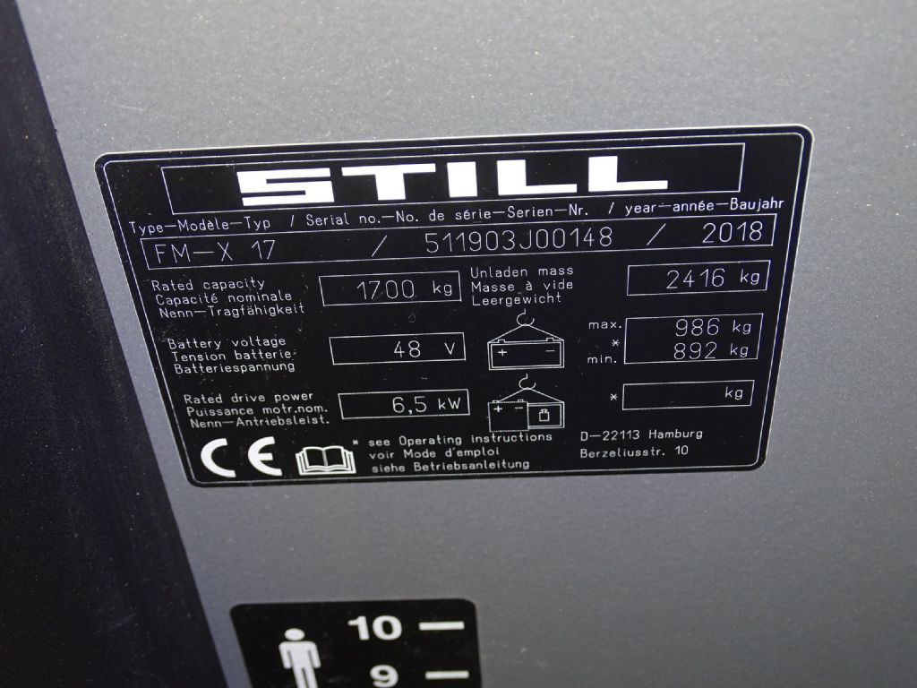 Still FM-X17 - Ричтрак: фото 5 Still FM-X17 - Ричтрак: фото 5