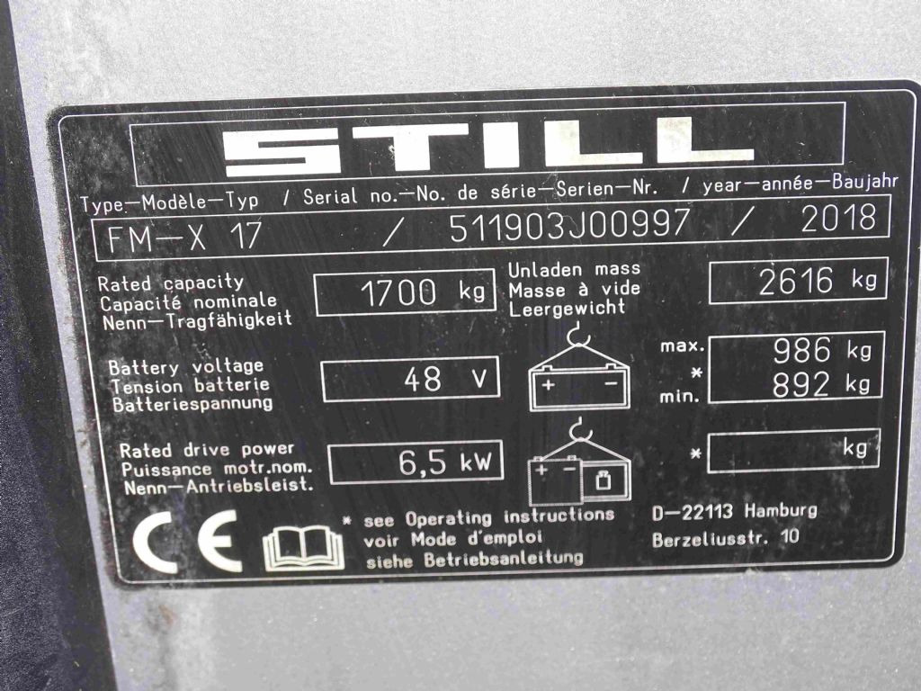 Still FM-X17 - Ричтрак: фото 5 Still FM-X17 - Ричтрак: фото 5