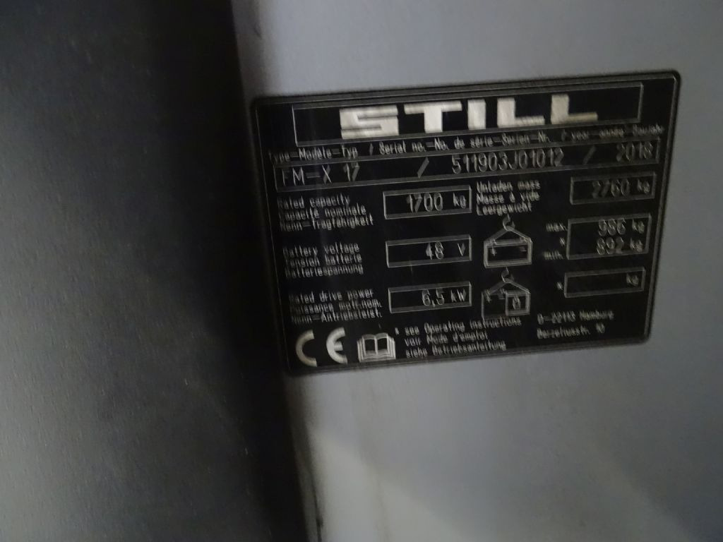 Still FM-X17 - Ричтрак: фото 5 Still FM-X17 - Ричтрак: фото 5