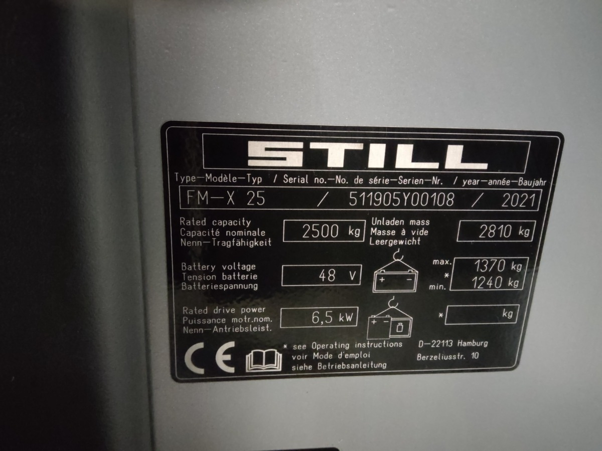 Still FM-X25 - Ричтрак: фото 5 Still FM-X25 - Ричтрак: фото 5