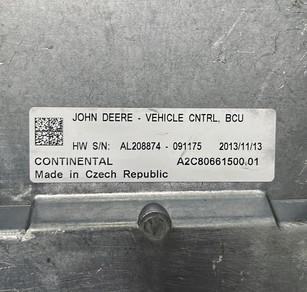 John Deere ECU AL208874 - Блок управления: фото 4 John Deere ECU AL208874 - Блок управления: фото 4