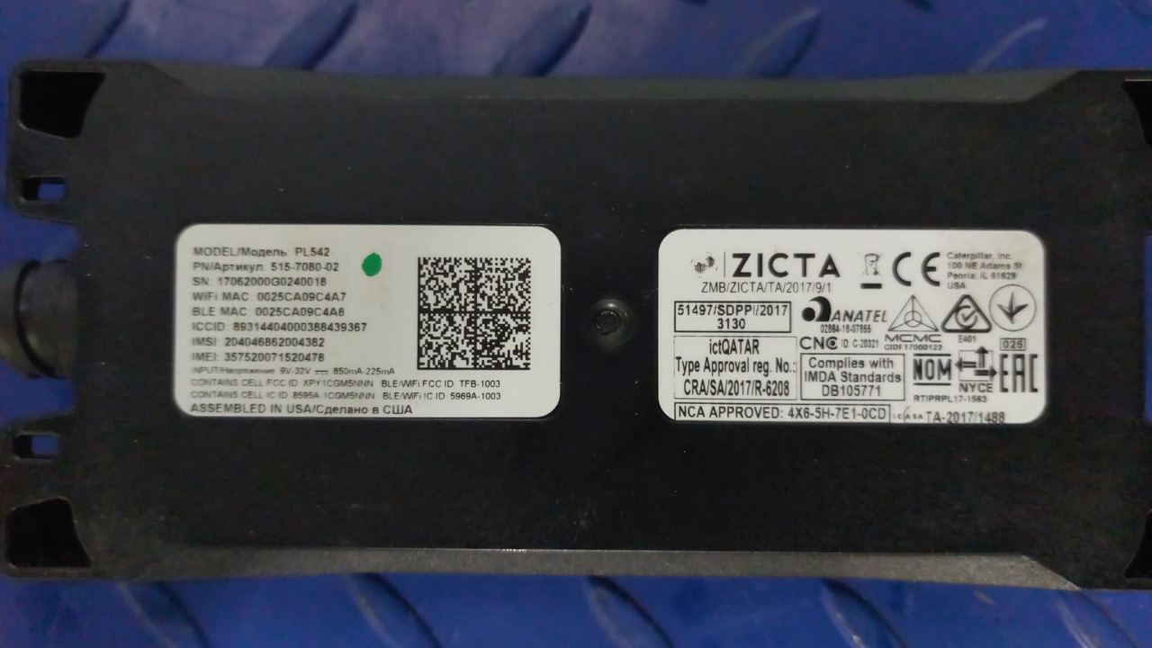 CATERPILLAR Celular / Radio PL541 - Запчасти для Экскаваторов: фото 3 CATERPILLAR Celular / Radio PL541 - Запчасти для Экскаваторов: фото 3