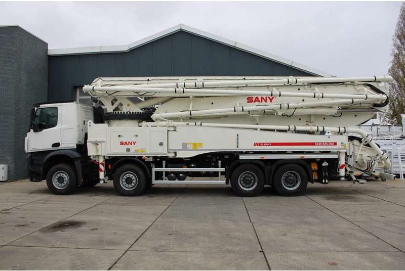 Mercedes-Benz Arocs 4140 8x4 Sany SY49 Concrete Pump Build by Putzmeister - Автобетононасос: фото 2 Mercedes-Benz Arocs 4140 8x4 Sany SY49 Concrete Pump Build by Putzmeister - Автобетононасос: фото 2