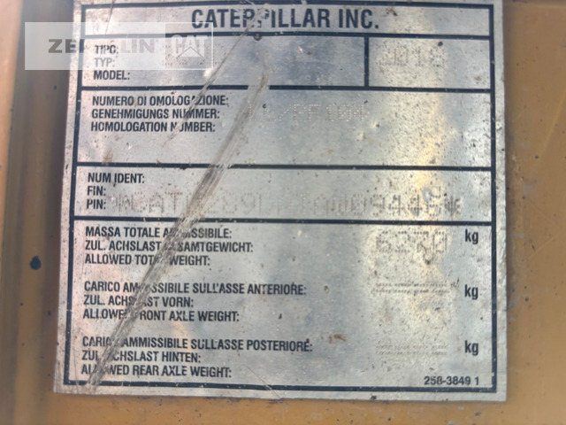 Мини-погрузчик с бортовым поворотом Cat 289D: фото 15