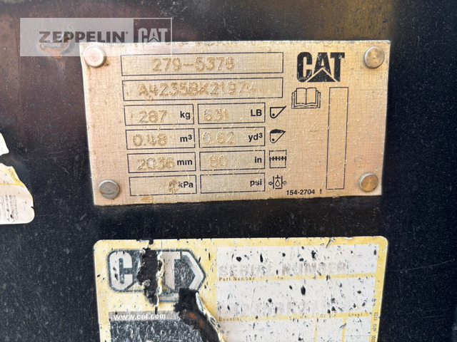 Мини-погрузчик с бортовым поворотом Cat 289D: фото 6