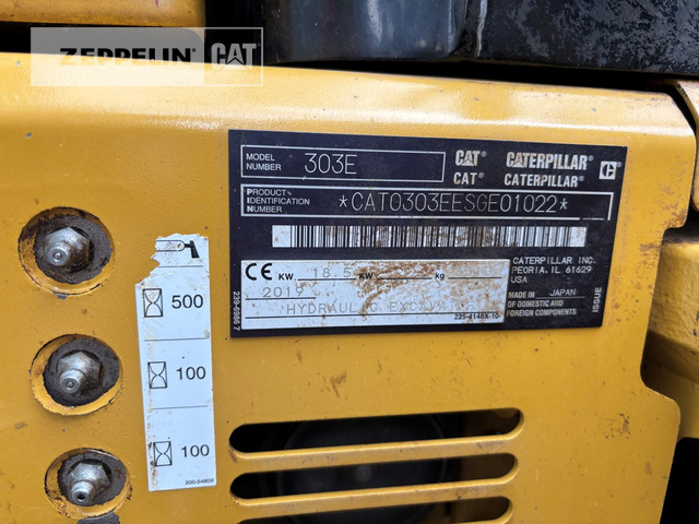 Cat 303ECR в лизинг Cat 303ECR: фото 16