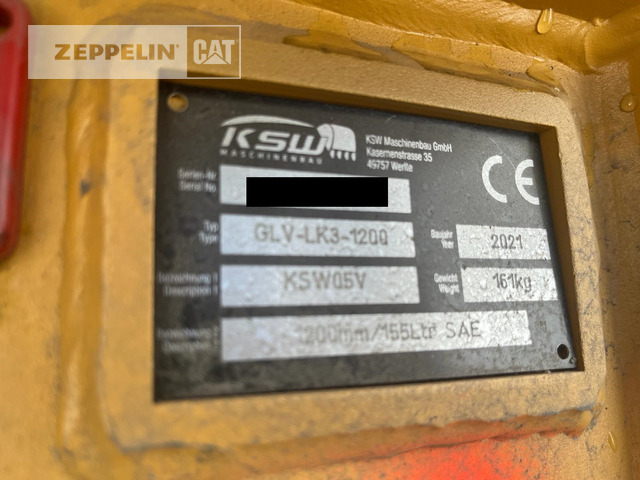 KSW Maschinenbau GmbH GLV 1.200mm, CW05 - Ковш для экскаватора: фото 3 KSW Maschinenbau GmbH GLV 1.200mm, CW05 - Ковш для экскаватора: фото 3