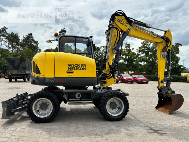 Wacker EW100 - Колёсный экскаватор: фото 5 Wacker EW100 - Колёсный экскаватор: фото 5