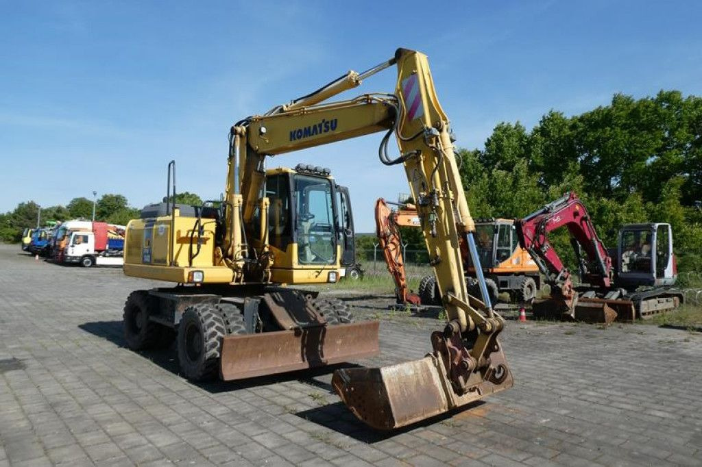 Komatsu Mobilbagger PW140-7 Mobilbagger - Колёсный экскаватор: фото 1 Komatsu Mobilbagger PW140-7 Mobilbagger - Колёсный экскаватор: фото 1