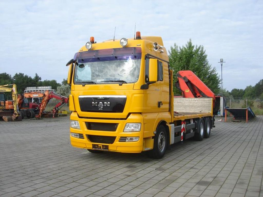 MAN TG-X 26.440 6x4 BL Pritsche Heckkran Palf. PK 42 - Автоманипулятор: фото 2 MAN TG-X 26.440 6x4 BL Pritsche Heckkran Palf. PK 42 - Автоманипулятор: фото 2