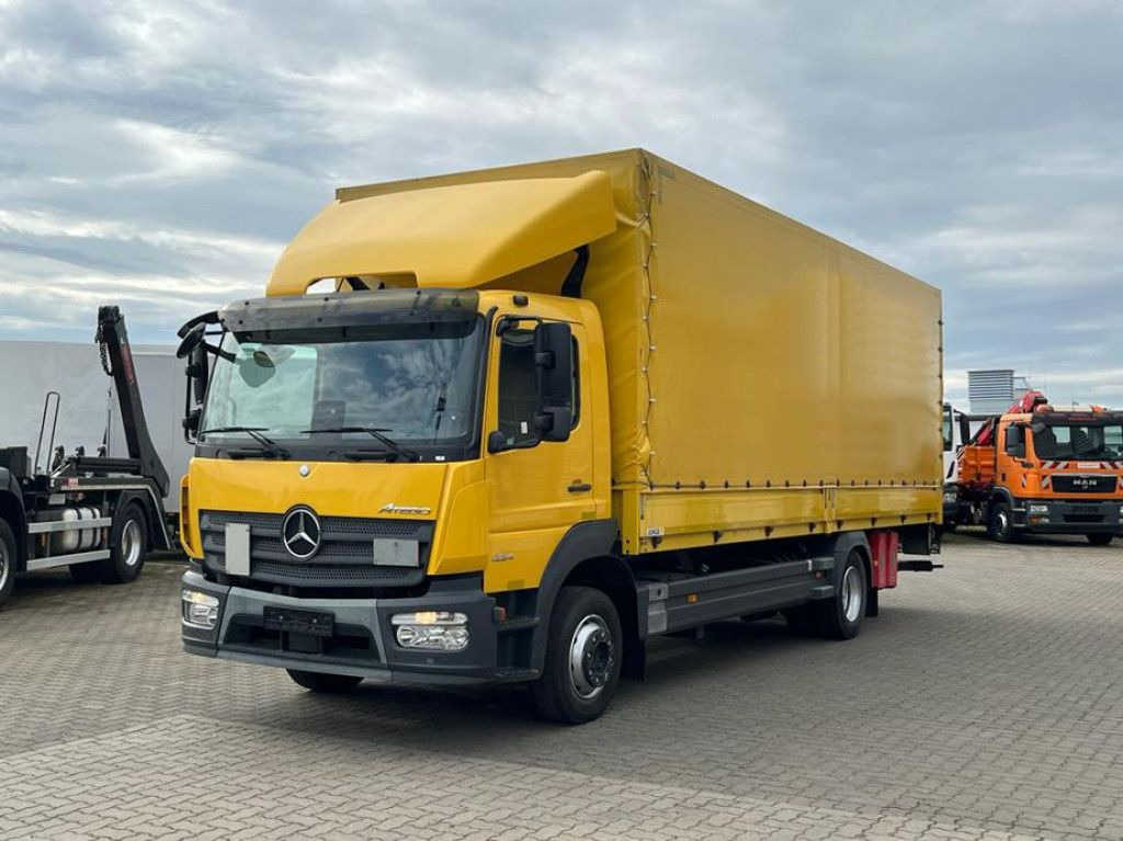 Mercedes-Benz Atego 1224 L Pritsche LBW LBW 1.5to - Тентованный грузовик: фото 1 Mercedes-Benz Atego 1224 L Pritsche LBW LBW 1.5to - Тентованный грузовик: фото 1