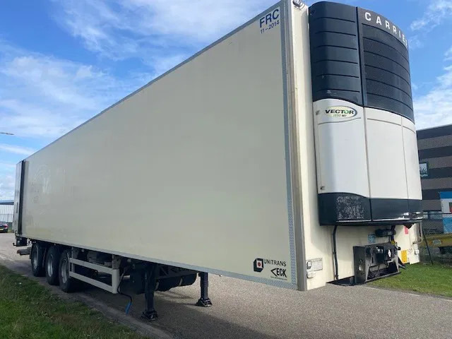 Van Eck koelvries 3 asser stuuras,met carrier vector koelmotor, apk gekeurd - Полуприцеп-рефрижератор: фото 1 Van Eck koelvries 3 asser stuuras,met carrier vector koelmotor, apk gekeurd - Полуприцеп-рефрижератор: фото 1