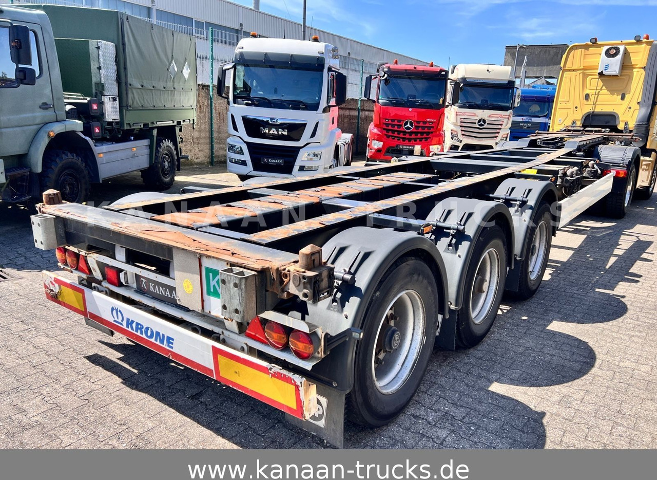Krone Container Multi 2x20-30-40-45ft HighCube 10x stk - Полуприцеп-контейнеровоз/ Сменный кузов: фото 5 Krone Container Multi 2x20-30-40-45ft HighCube 10x stk - Полуприцеп-контейнеровоз/ Сменный кузов: фото 5