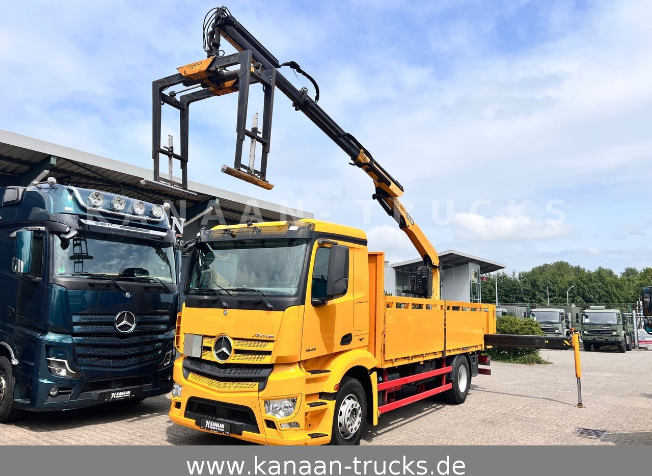 Mercedes-Benz 1845 Antos 4x2 Baustoffkran Palfinger 21001L - Автоманипулятор: фото 3 Mercedes-Benz 1845 Antos 4x2 Baustoffkran Palfinger 21001L - Автоманипулятор: фото 3