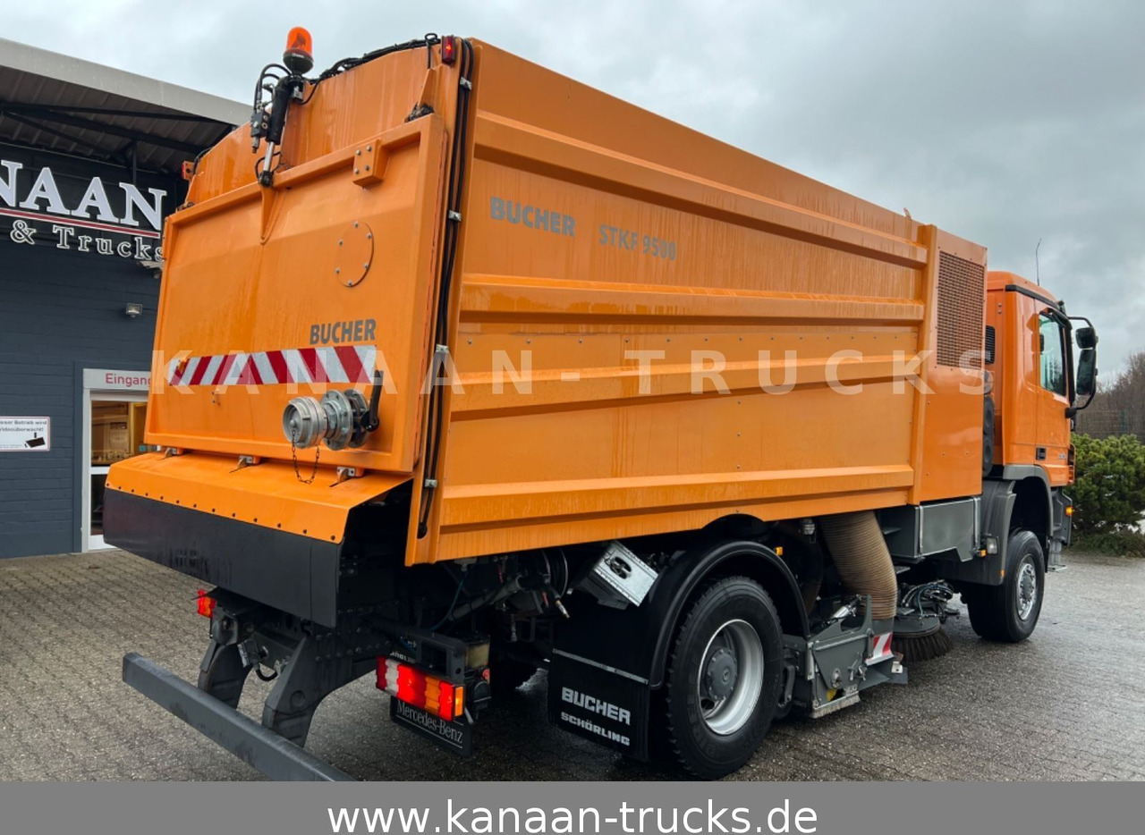 Mercedes-Benz 2032 Actros 4x4 Bucher STKF 9500 AIRPORT KLIMA - Подметально-уборочная машина: фото 5 Mercedes-Benz 2032 Actros 4x4 Bucher STKF 9500 AIRPORT KLIMA - Подметально-уборочная машина: фото 5