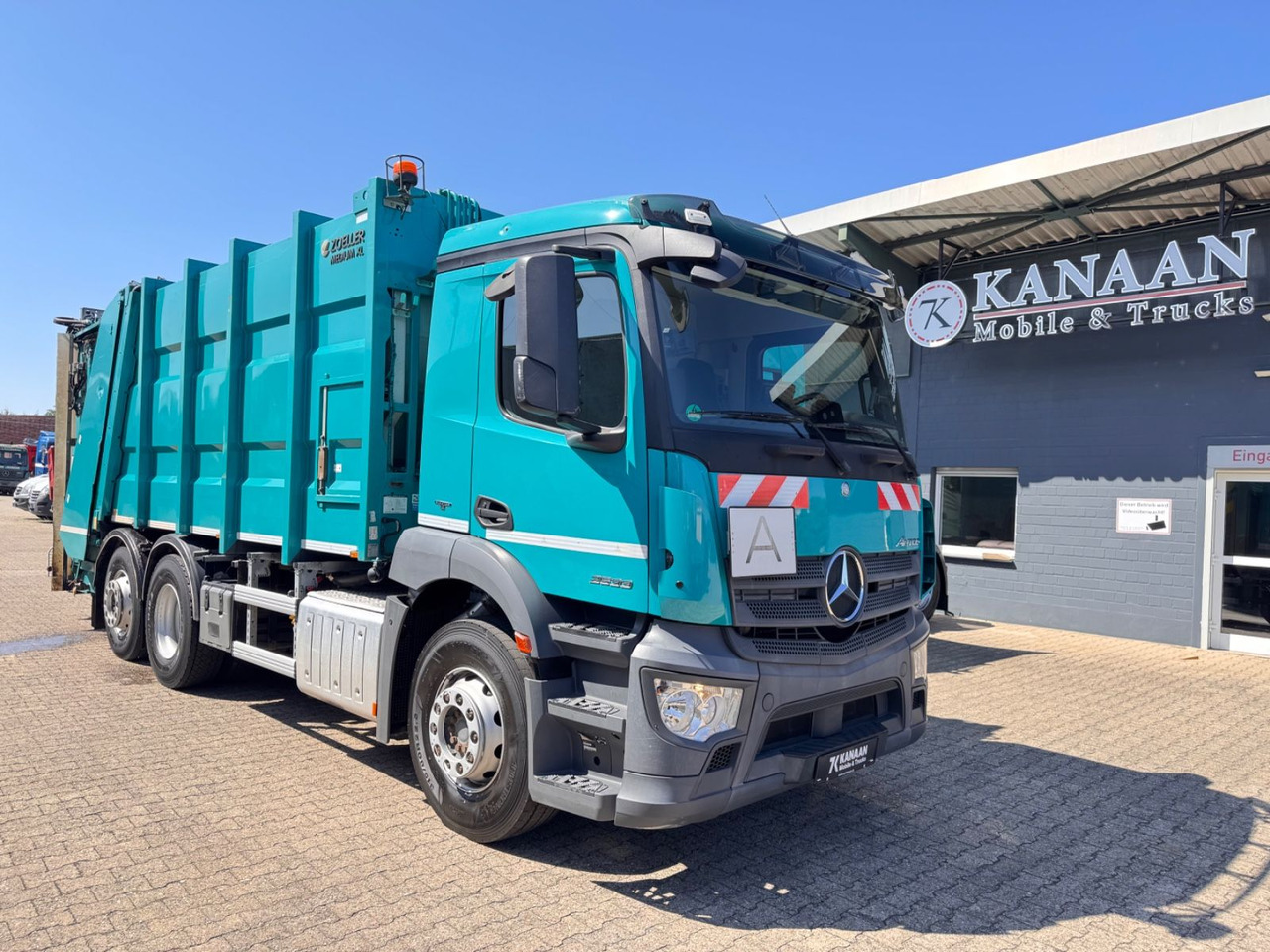 Mercedes-Benz 2533 Antos Müllwagen Zöller ATM bei 90Tkm - Мусоровоз: фото 1 Mercedes-Benz 2533 Antos Müllwagen Zöller ATM bei 90Tkm - Мусоровоз: фото 1