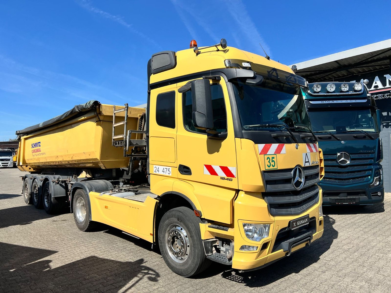 Mercedes-Benz 1846 LS Actros L StreamSpace Hydraulik - Тягач: фото 1 Mercedes-Benz 1846 LS Actros L StreamSpace Hydraulik - Тягач: фото 1